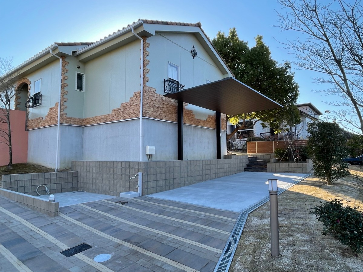 外構 浜松市北区三ヶ日町 赤嶺様邸